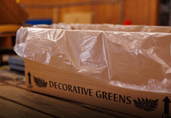 A lined shipping box — Pierson Supply plant packing and shipping materials for growers